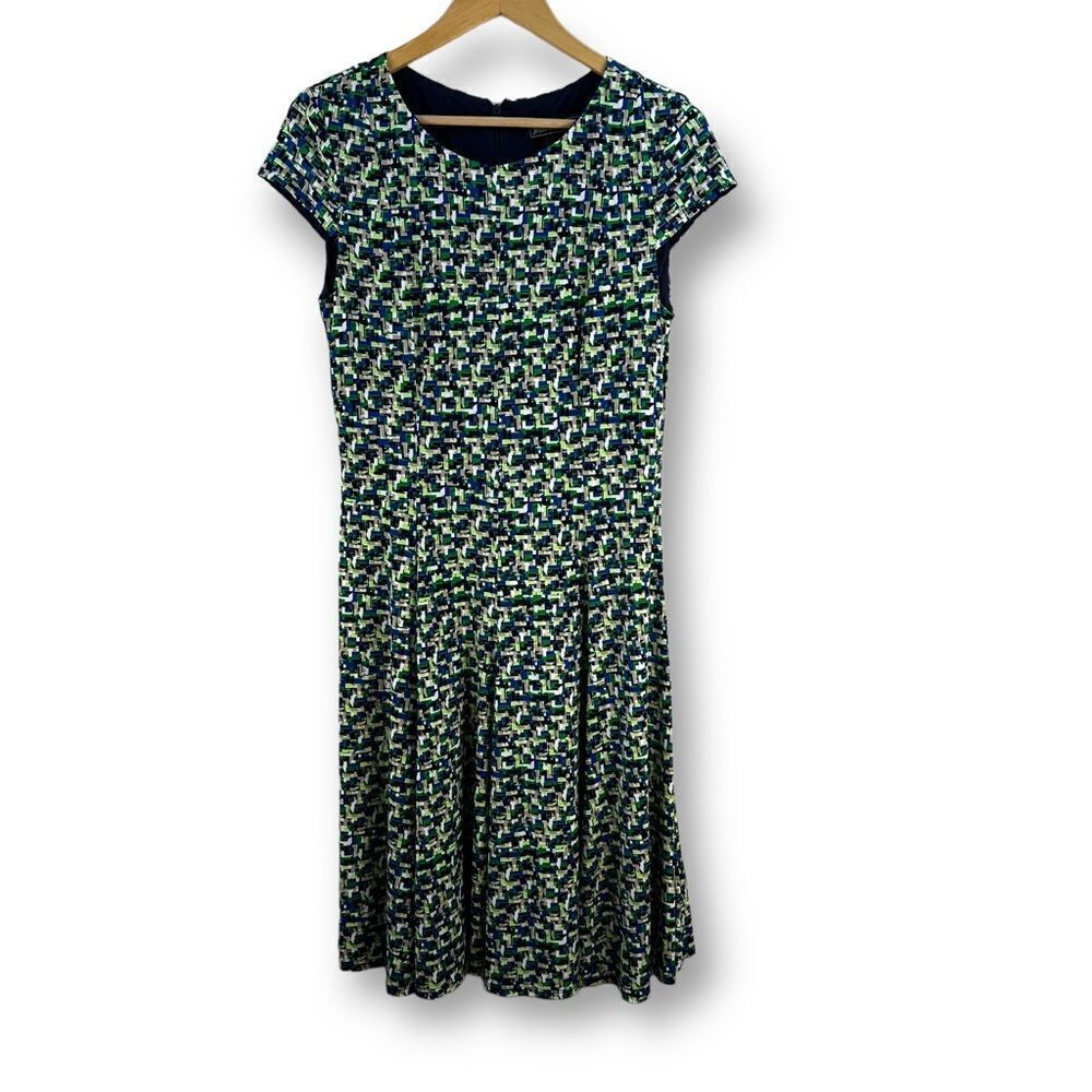 Jessica Howard fit and flare cap sleeve dress size 10